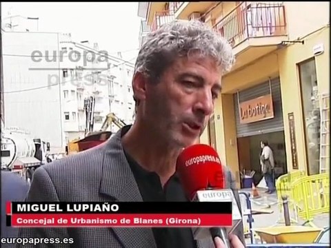 21 vecinos desalojados en Blanes (Girona)