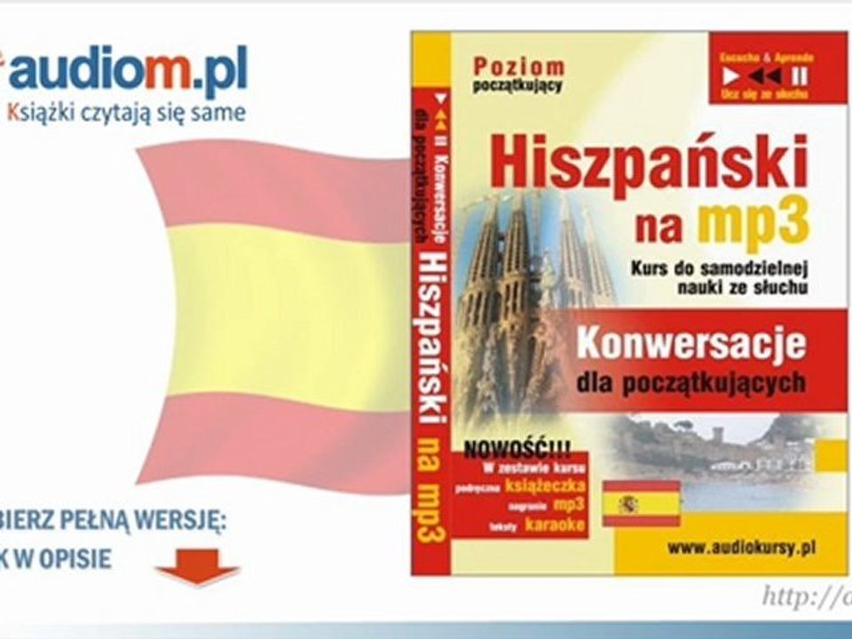 Hiszpański na mp3 Konwersacje dla początkujących - audio kurs
