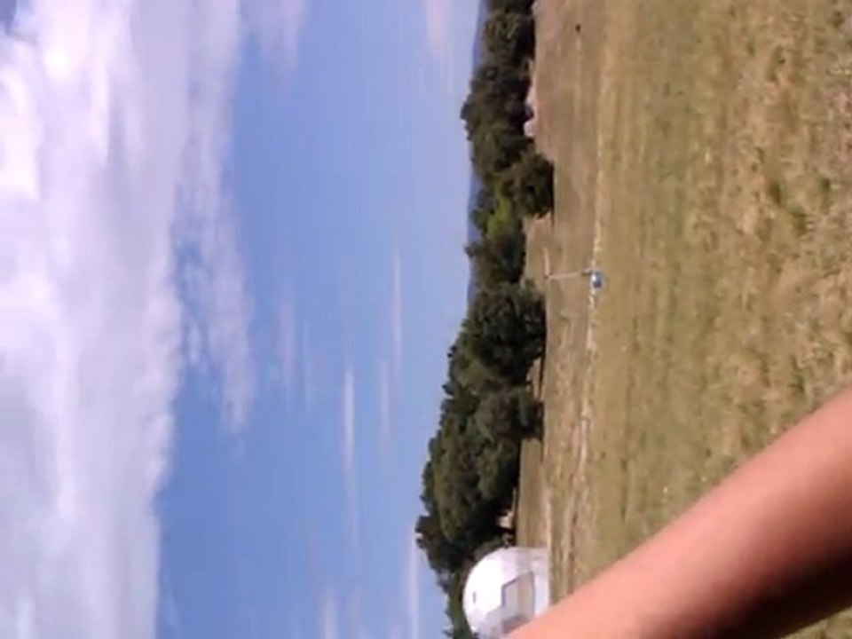 Lancement de la fusée