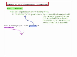 Sentence Correction Problem Involving Comparisons - Thursdays With Ron (10/20/2011)