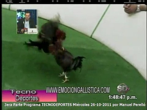 3era Parte Programa TECNODEPORTES Miercoles 26-Octubre-2011 por Manuel Perelló