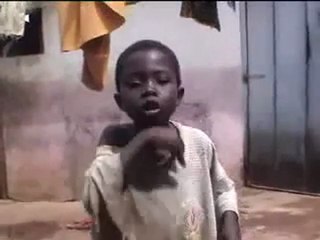 A YOUNG BOY IN GHANA PLAYS SICK BEAT WITH HIS MOUTH