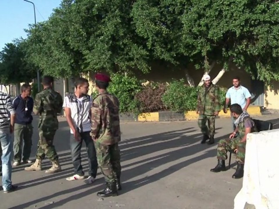 Cacería de armas en Libia