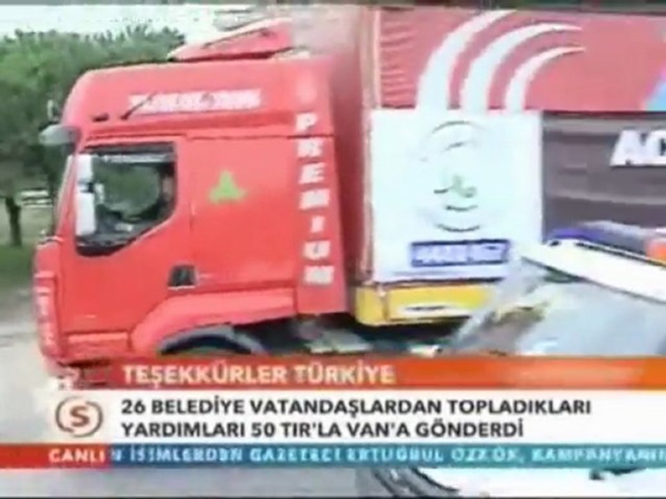 Sancaktepe Belediyesi'nden Van'a Şefkat Eli-Stv Haber