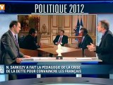 Nicolas Sarkozy a fait la pédagogique de la crise de la dette pour convaincre les Français