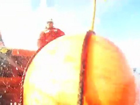 En action en mer contre le pillage des profondeurs