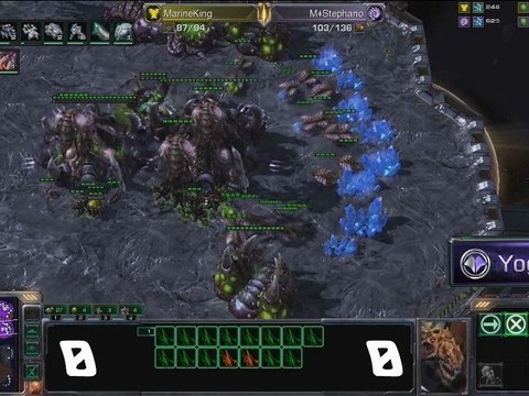 1/2 Finale ESWC 2011 : Stephano vs MarineKing Game 1