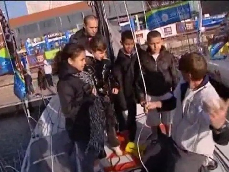 Transat Jacques Vabre : Journalistes en herbe