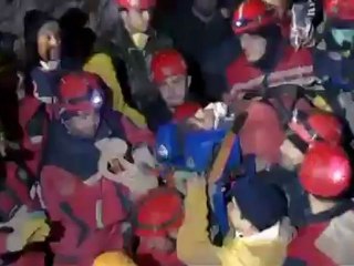 Double joy for quake rescuers