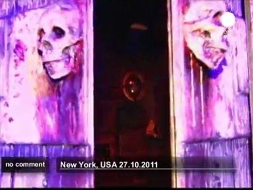 L'esprit d'Halloween envahit New York - no comment