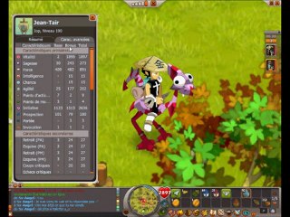 Vidéo Dofus Iop Terre 190 Jean-Tair