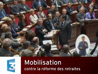 La mobilisation contre la réforme des retraites