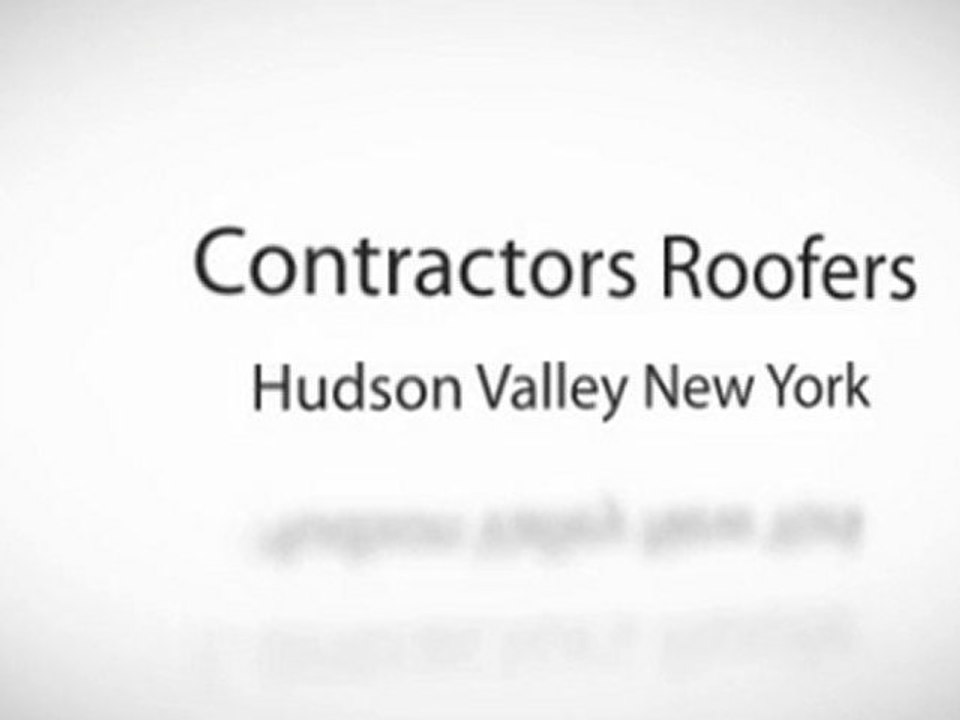 Roof Repair in Hudson Valley
