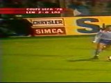 [Bonus] RC Lens - Lazio de Rome, Coupe UEFA 1977/1978 (vidéo 2/3)