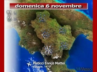 Previsioni del tempo,  domenica 6 novembre