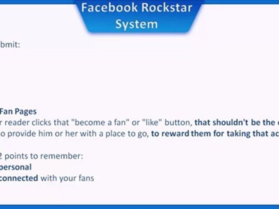 Make Money with Facebook - Free Video Training Lesson 5 Getting Noticed