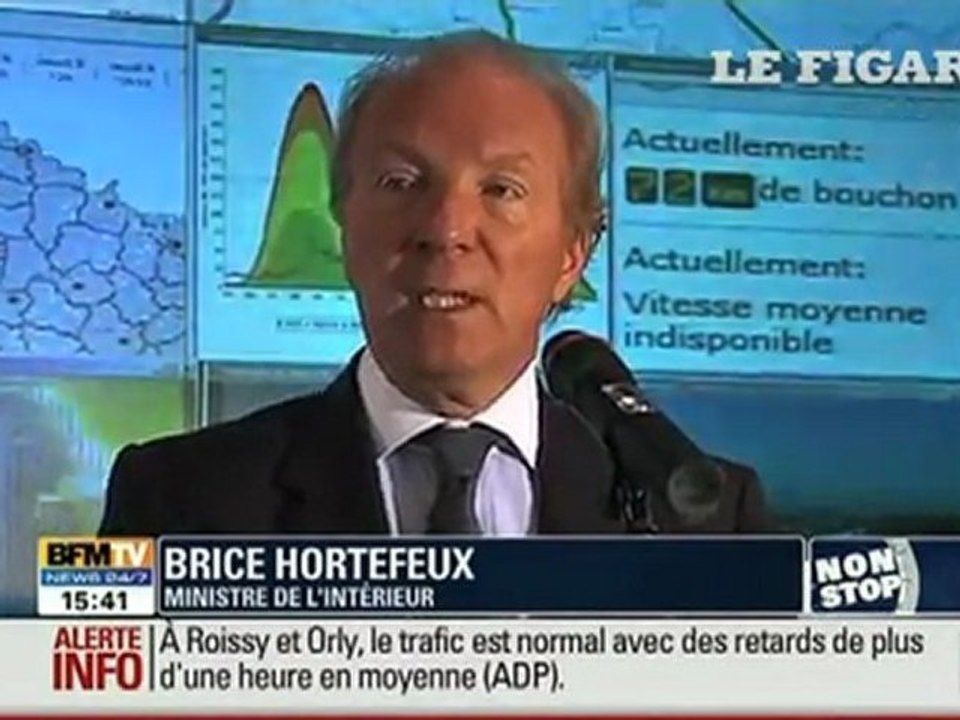 "Pas de pagaille" : la gaffe d'Hortefeux ?