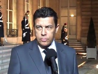 Xavier Beulin de la FNSEA reçu par Nicolas Sarkozy