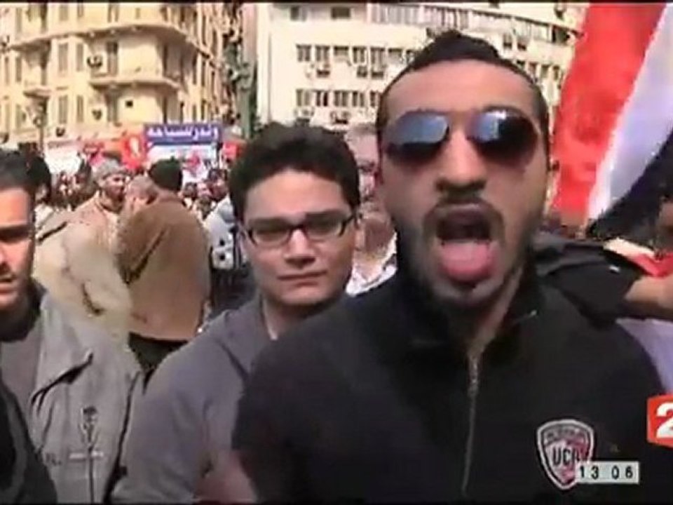 Marche du million au Caire : "Dehors le régime ! Dehors Moubarak !"