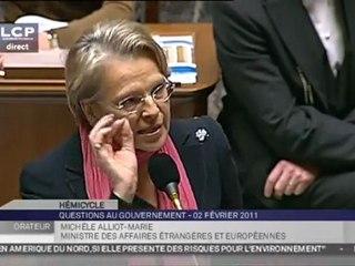 MAM justifie ses vacances tunisiennes à l'Assemblée