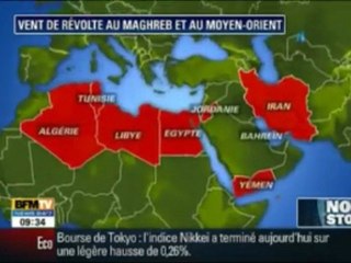 Vent de révolte au Bahreïn et en Libye