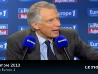 Villepin : deux années de diatribes contre Sarkozy