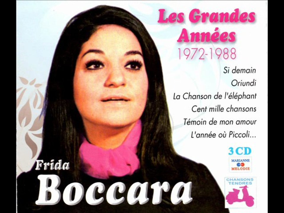 Frida Boccara La compil 3 CD Les grandes années toujours dispo