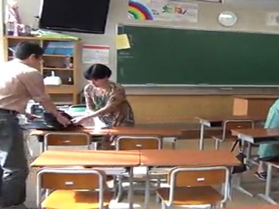 西堀端と附中・模擬授業準備2011Oct22