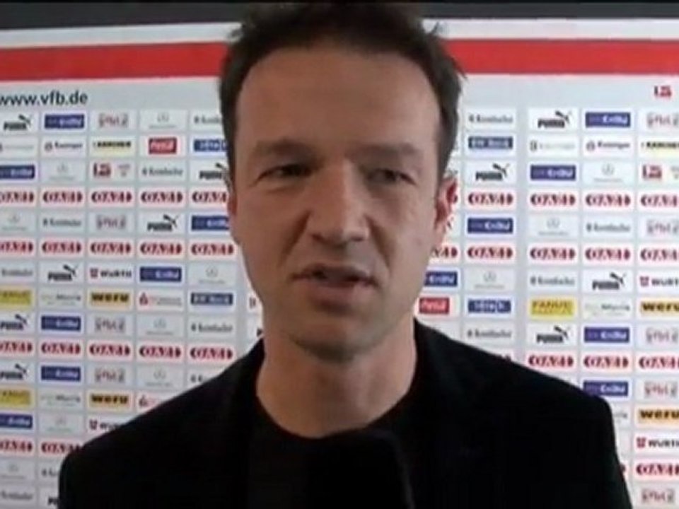 Fredi Bobic: "será un partido especial"