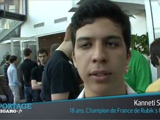 "Le Rubik's cube c'est du réflexe, pas de la reflexion"