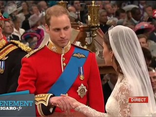 Mariage de Kate et William : la cérémonie à l'Abbaye de Westminster