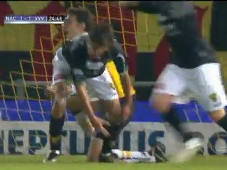 NAC Breda 3-1 VVV Venlo - Olanda, giornata 11