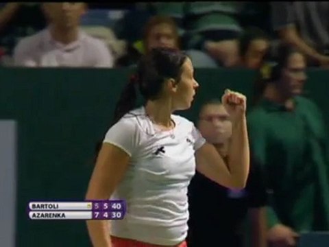 Bartoli batte Azarenka (inutilmente) - Finali WTA