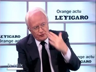 Michel Vauzelle, invité du Talk Orange-Le Figaro