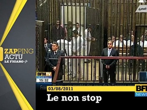 Les images fortes du procès Moubarak