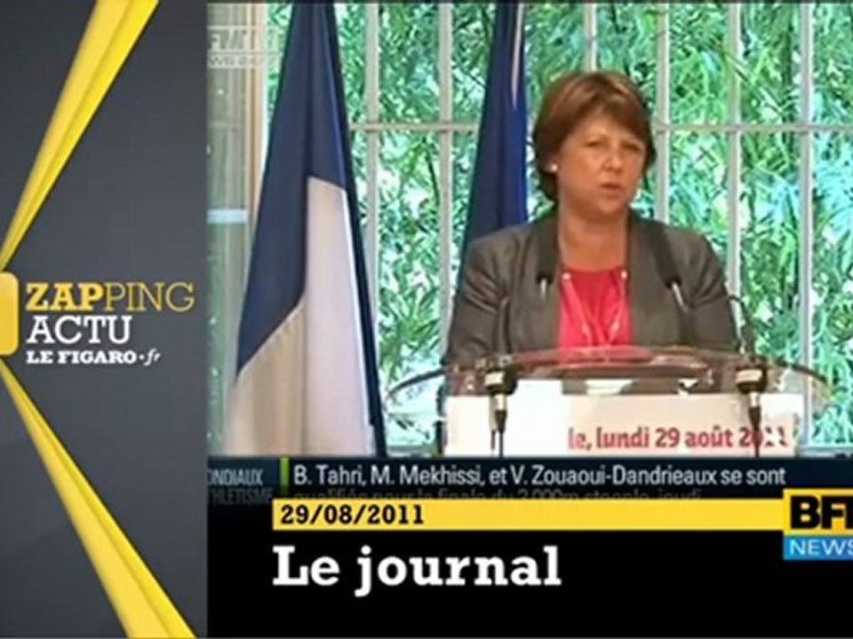 Aubry   présidente de la sécurité