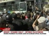 Les prisonniers palestiniens libérés arrivent à Ramallah