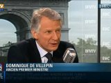 Pourquoi Villepin quitte la présidence de son parti