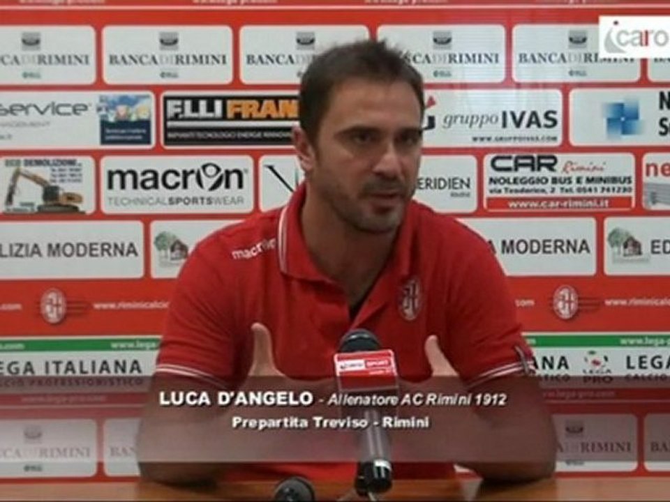 Icaro Sport. Treviso-Rimini, il pregara di D'Angelo