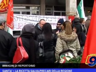 Sanità |  La ricetta salva precari della Regione