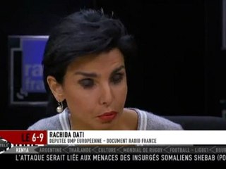 Législatives de 2012 : Rachida Dati s'en prend à François Fillon