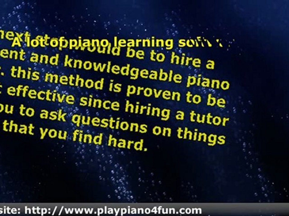 The best methods on How to Learn the Piano
