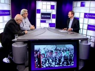 Daniel Costelle et Louis Vaudeville, invités du Buzz Média