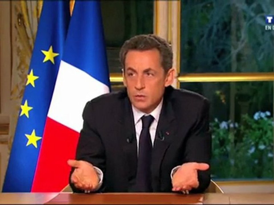 Nicolas Sarkozy "Le débat sur ma candidature sera tranché  fin Janvier"