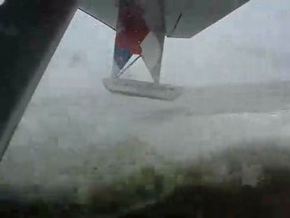 Landing on water in a Consolidated PBY PH-PBY