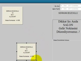 RestRezerve rezervasyon Programı ile masa rezerve videosu