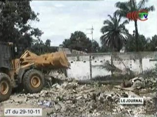 Restitution du site de la direction départemental de la pêche à Pointe-Noire