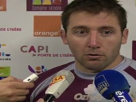 Réaction Grégory Puyo après CSBJ-La Rochelle