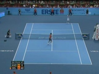 Del Potro batte Anderson - Vienna, semifinali