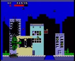Dingoo Test - Rampage Sega Master System